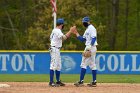 Baseball vs CGA  Wheaton College Baseball vs Coast Guard Academy during game one of the NEWMAC semi-finals playoffs. - (Photo by Keith Nordstrom) : Wheaton, baseball, NEWMAC